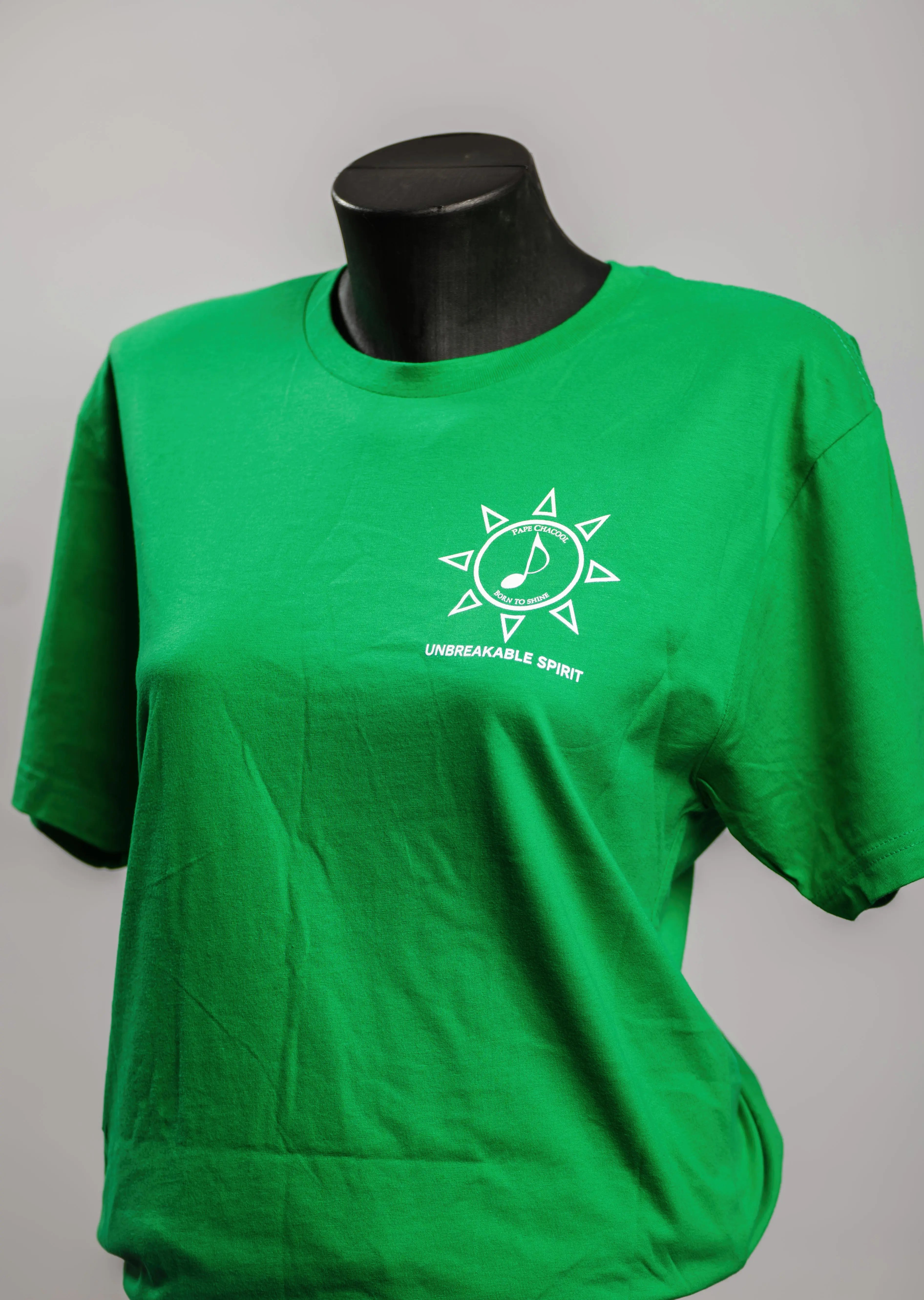 Unbreakable Spirit Tee – Green Pape Chacool