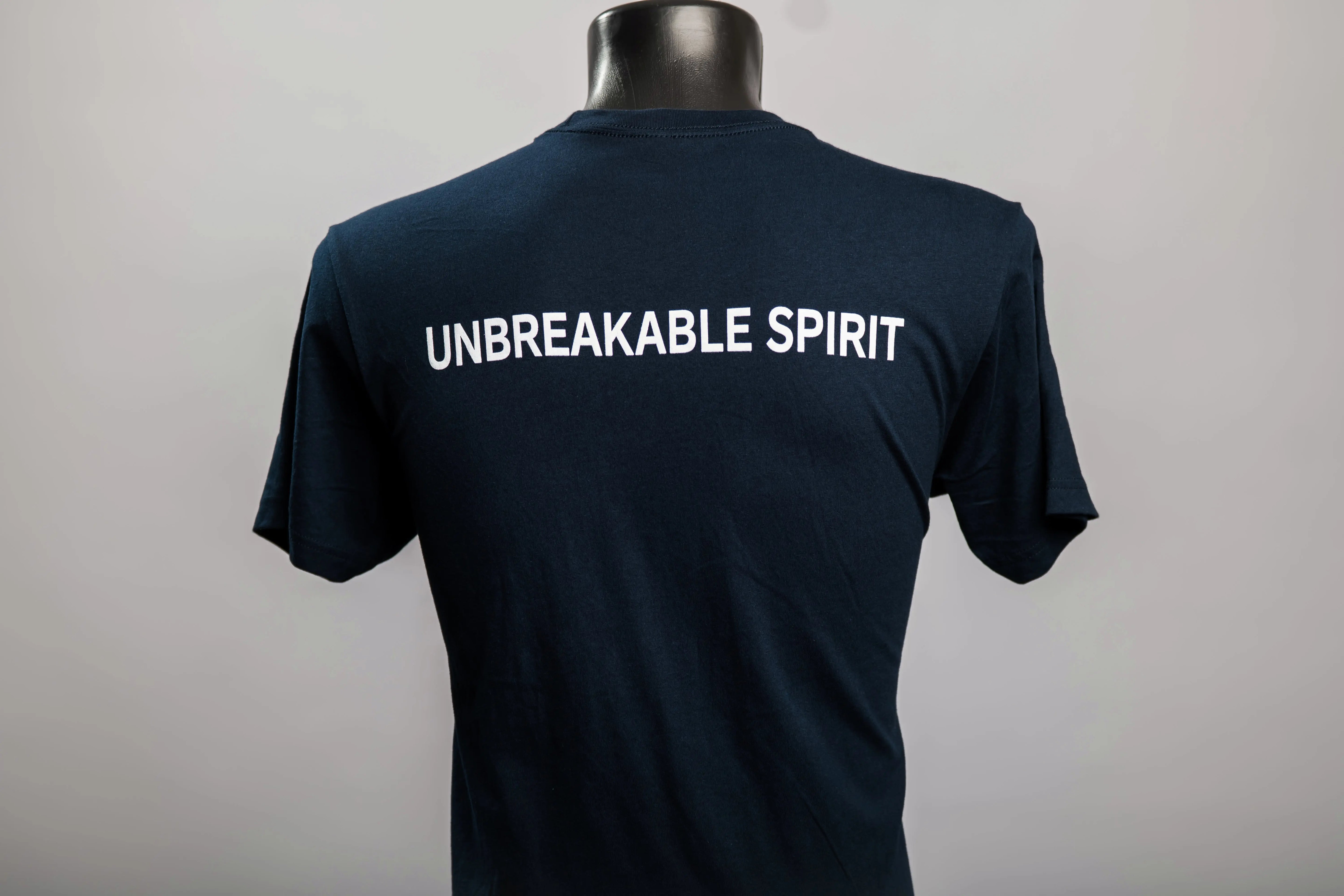 Unbreakable Spirit Tee – Navy Blue Pape Chacool