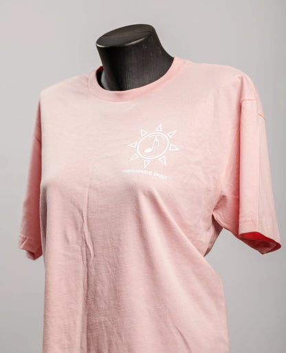 Unbreakable Spirit Tee – Rose Quartz Pape Chacool
