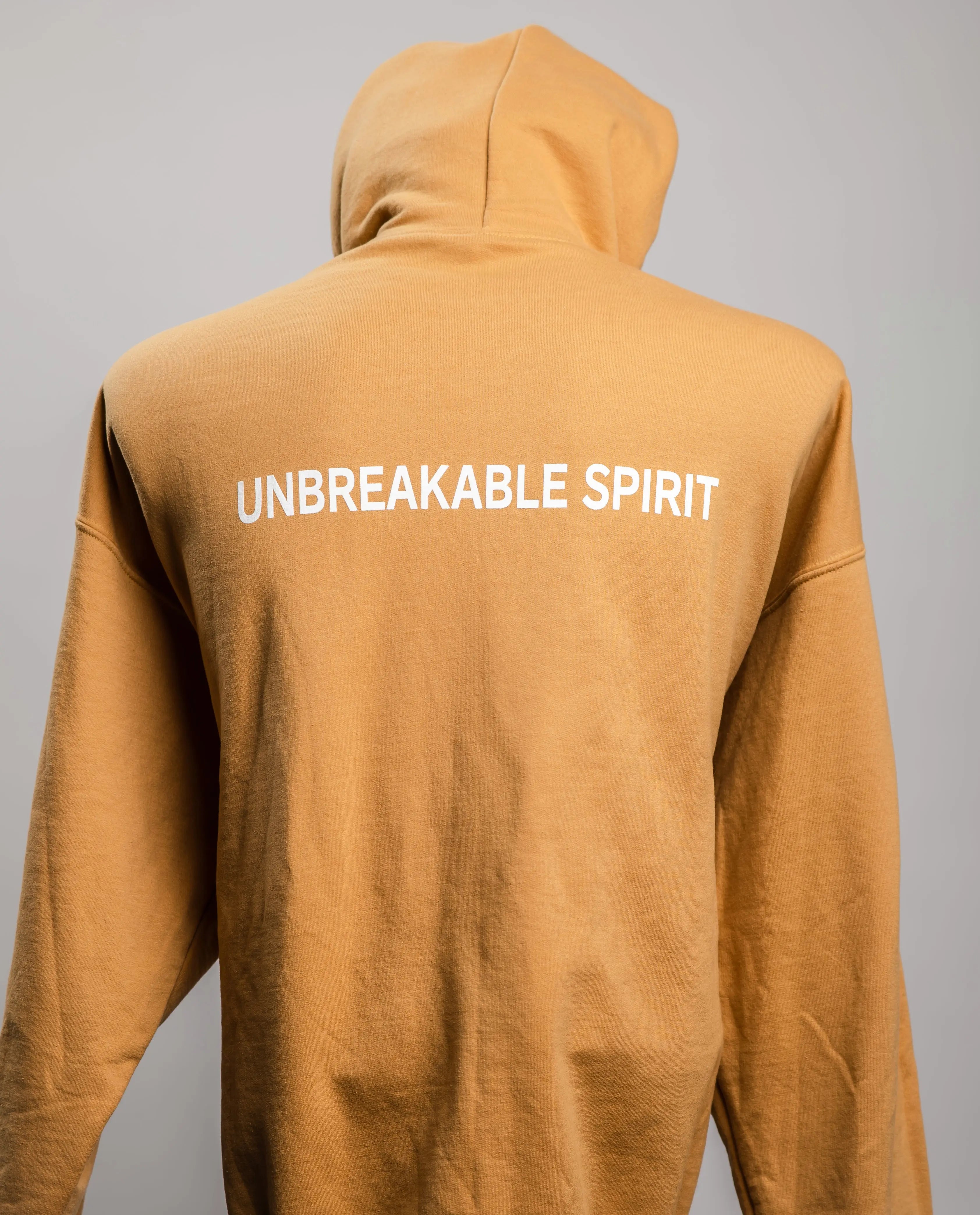 Unbreakable Spirit Hoodie – Golden Hour Pape Chacool