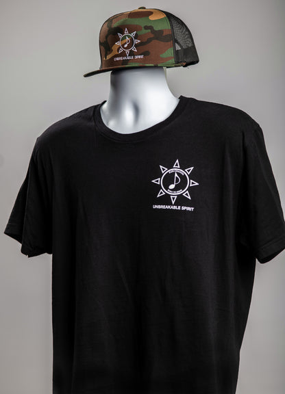 Unbreakable Spirit Tee – Classic Black Pape Chacool